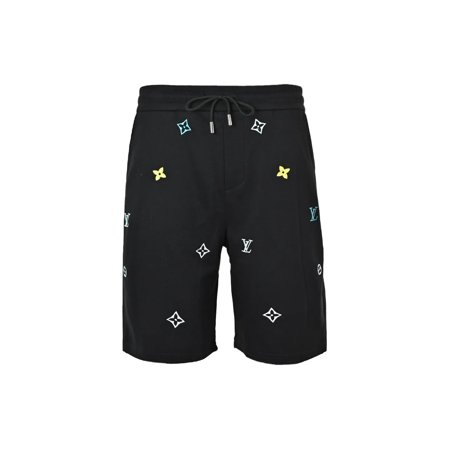 Louis Vuitton/Louis Vuitton 26ss colorful presbyopic embroidered shorts